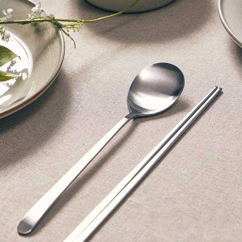 Sosomoso Elegant All-stainless Steel 5-person Spoon and Cutlery Set