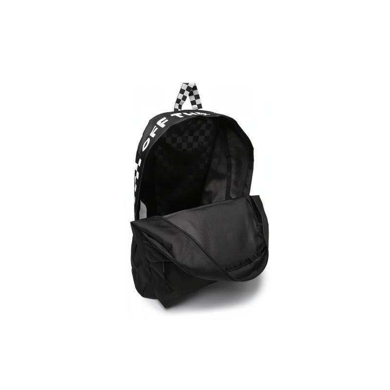Vans Polyester Backpack Regular Unisex Black Vans VN0A49ZJ56M