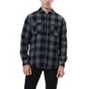 Men's Casual Fashion Plaid Long Sleeve Shirt Men's Pocket Button Shirt