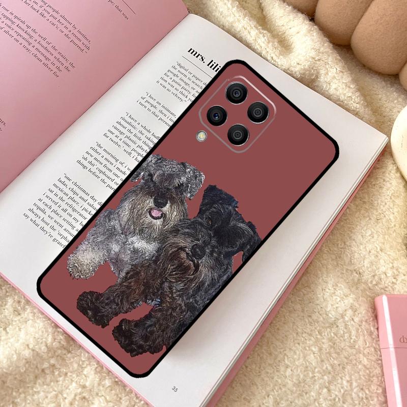 

Schnauzer Puppy Dog Art Case For Samsung Galaxy M12 M14 M11 M13 M15 M06 M16 M36 M56 M31 M53 M32 M52 M35 M55 M34 M54 Samsung M06