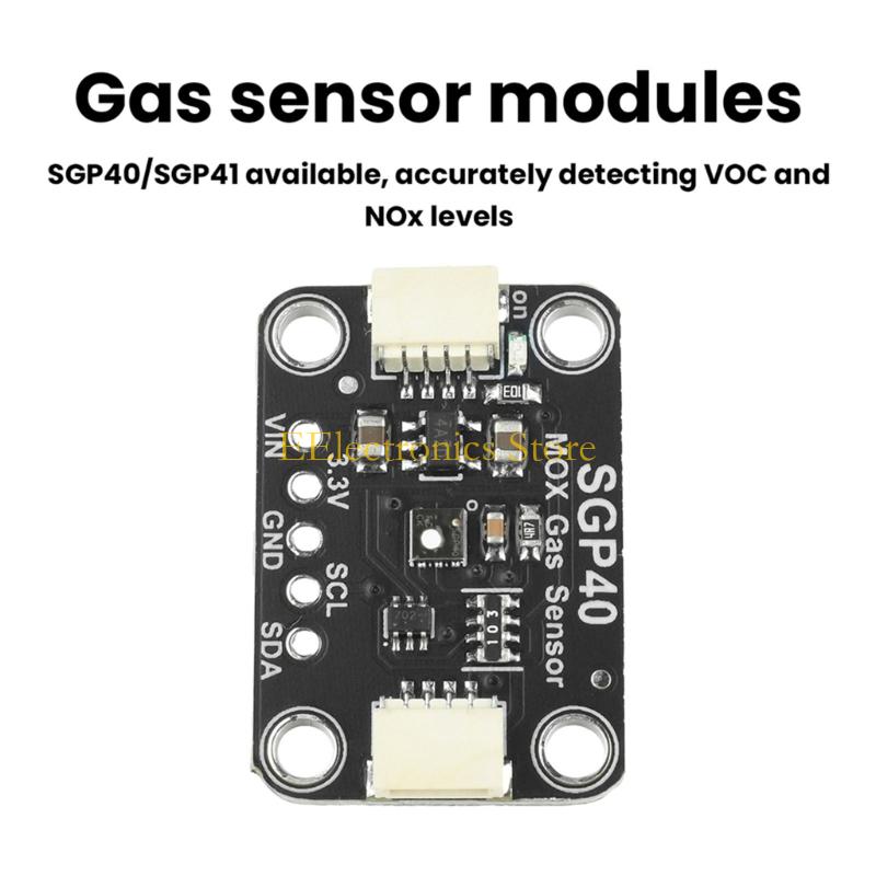 B03C SGP40/SGP41 Air Quality Sensory Digital TVOC Detection Chip Replacement for STEMMA QT/Qwiic Board Industrial Response