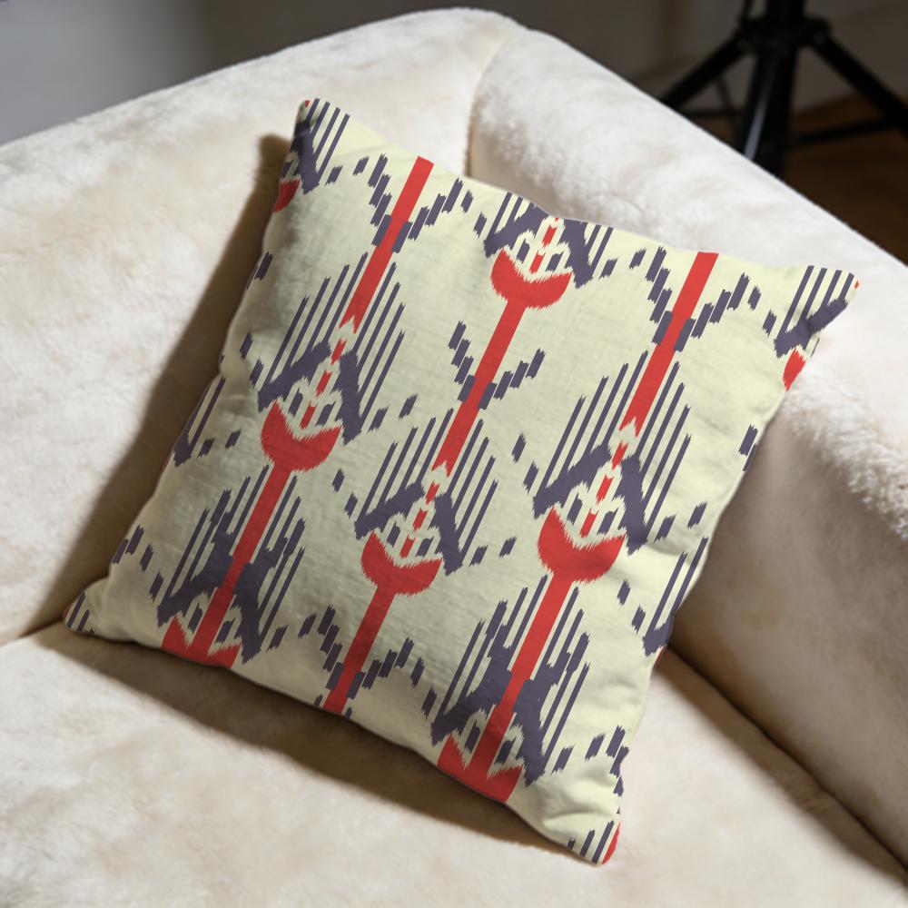Native Fabric Pattern Cushion Cover Soft Decorative Pillow Case Suitable for Bedroom Sofa Car Travel Use