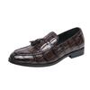 Luxury Men Tassel Loafers Shoes PU Leather Business Shoes Designer Wedding Party Shoe Mens Flats Driving Shoes
