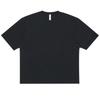 Nomanual Waffle PaTched Crop T shirT   Black