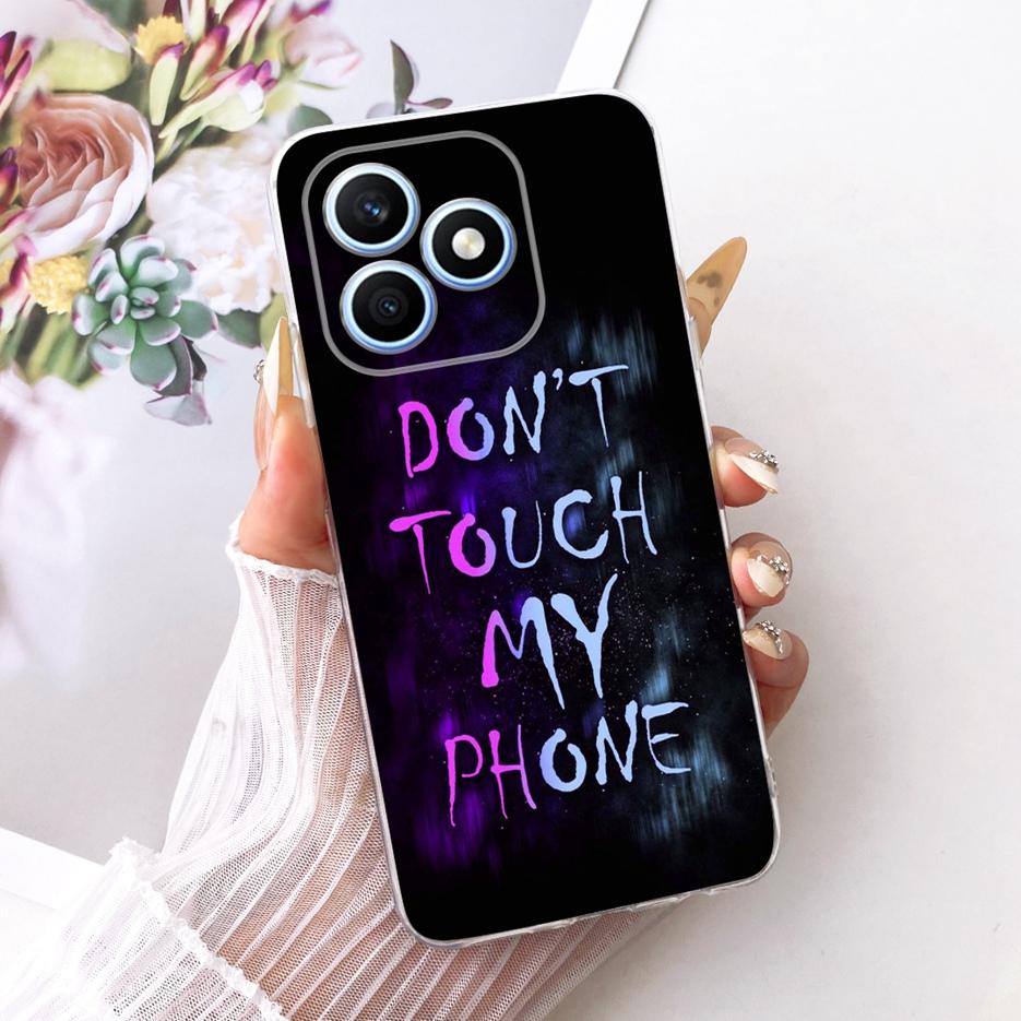 For Honor X8d 4G Case Cool Fashion Painted Cover 6.77'' Soft Silicone Phone Case For Honor X8d X 8d HonorX8d 4G Back Cover Coque