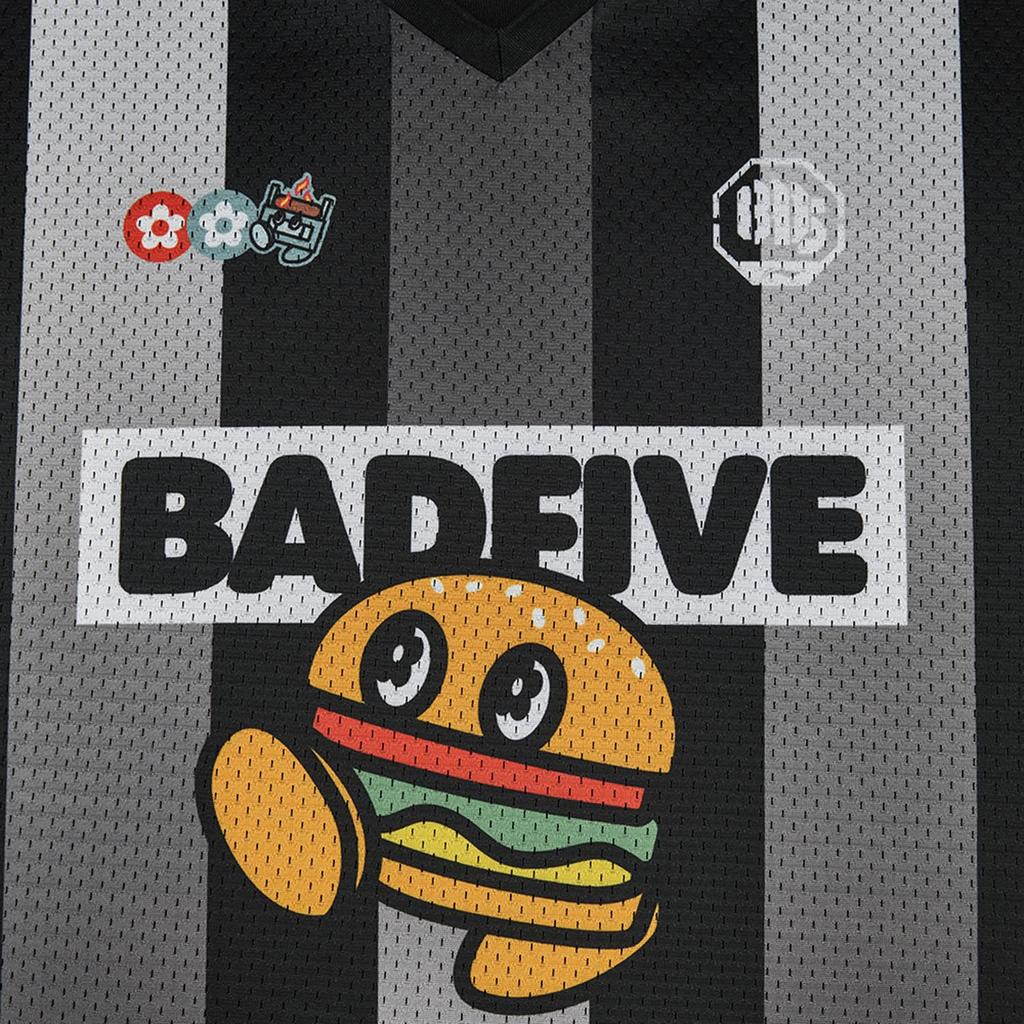 Li Ning × Badfive Basketball Champion Casual Fashion Loose Polo T-Shirt Men Tops Black ATSW749-1