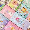 Creative Kawaii Student with Lock Cartoon Small Notebook Password Diary Password Notebook Notepad