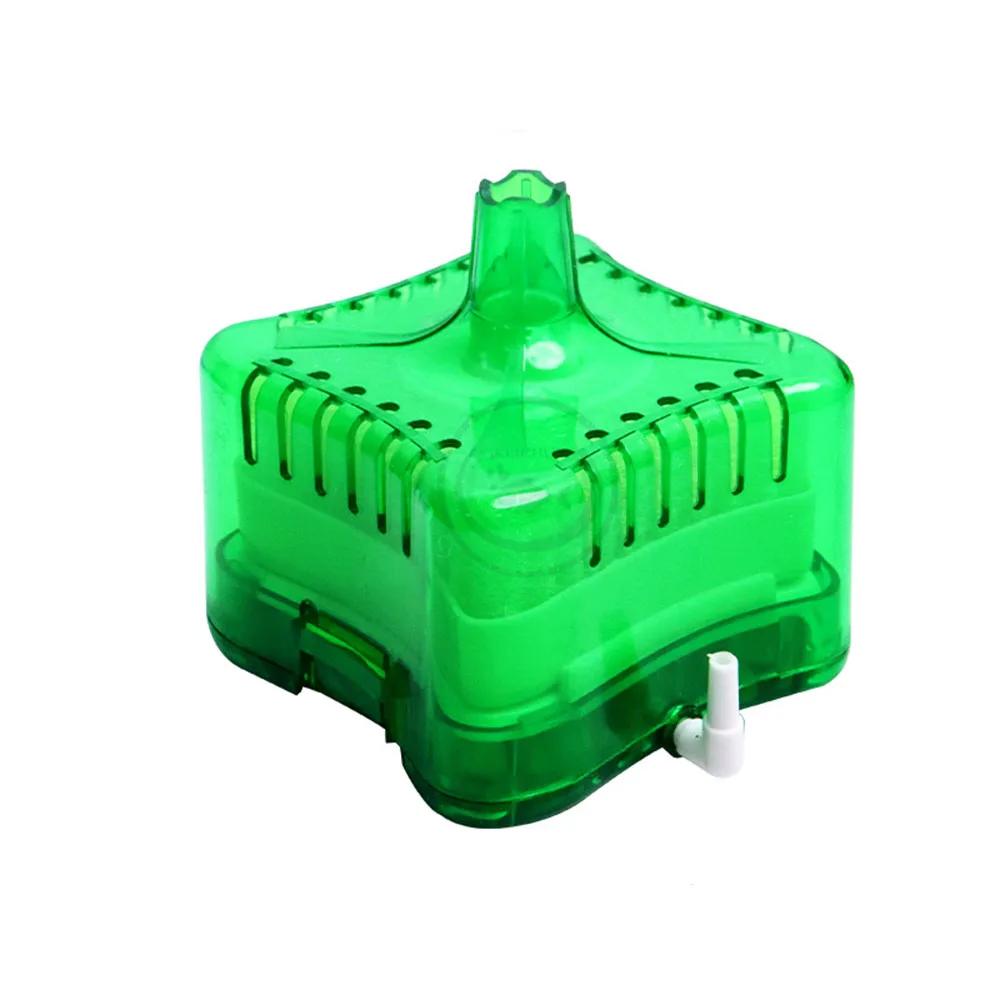 Fish Tank Air Stone Oxygen Pump 2-in-1 Aquarium Filter Aerator Mini Pneumatic Filter Water Cleaning Aquarium Accessories