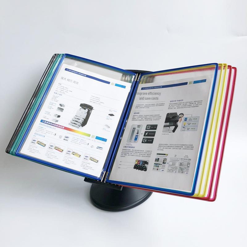 A4 Display Folder with 10 Pages for Promotional Advertising and Data Presentation