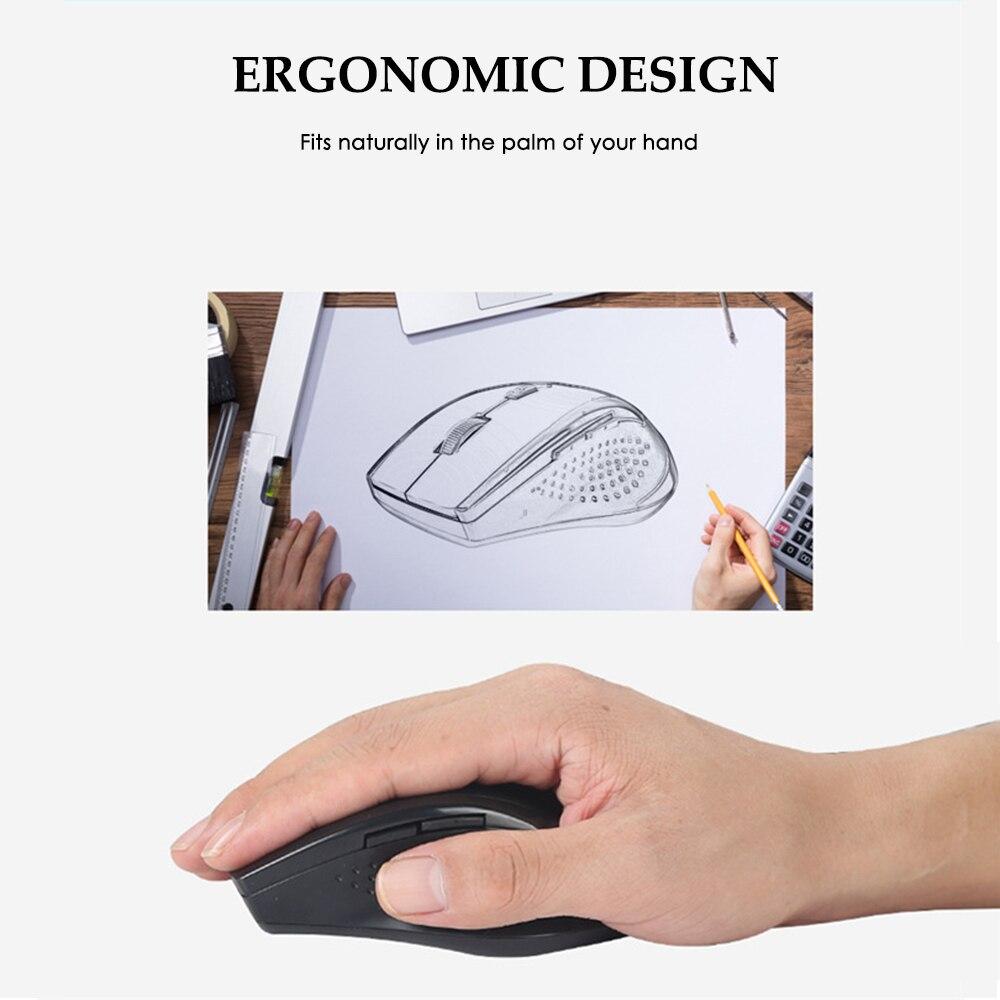 Wireless Mouse Mini 2.4G USB Computer Mouse Optical Mice Adjustable DPI Mouse for Windows Mac Linux