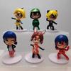 Adorable 6 Styles Miracle Girl Figurines Pvc Car Hanging Decorations Ideal For Cakes And Toys