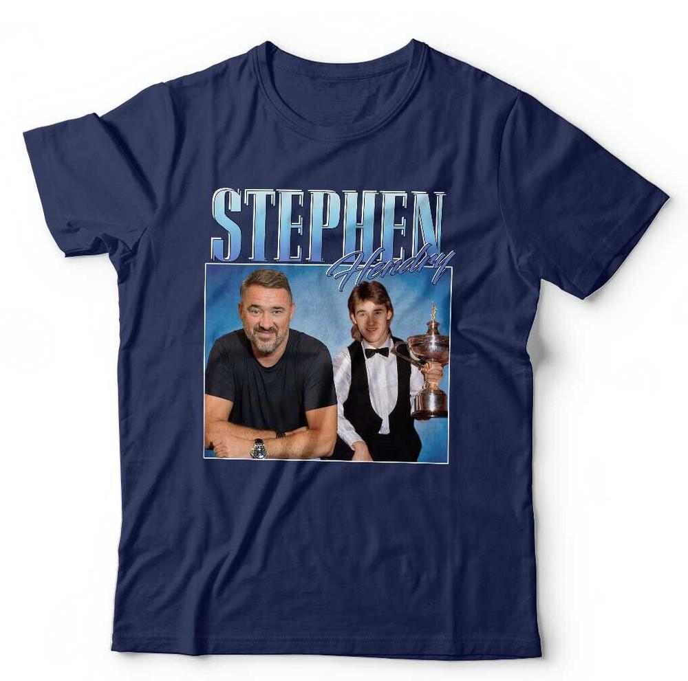 Stephen Hendry Tshirt Appreciation Unisex Kids Snooker Throwback Homage Funny S