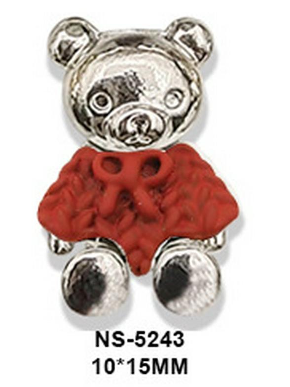 

Alloy Nail Art Decorations - Bowknot & Bear Spray Paint, Japanese DIY Accessories.