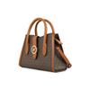 New MICHAEL KORS Gabby Canvas Portable Crossbody Bag Shoulder Bag Small Size Women's Hazelnut Berry 35S3G5GS5B-200