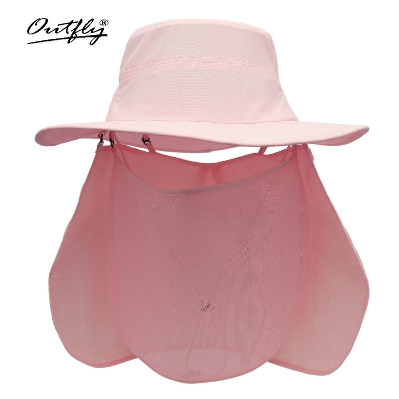 Spring and summer new sunscreen fishing hat big head circumference UV protection breathable sun hat outdoor leisure hiking bucket hat