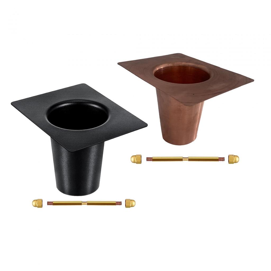 Replacement Rain Chain Gutter Adapter Easily Install Functional for Outdoor Downspout Outlet Practical Sturdy Repair Parts