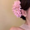 15cm Artificial Flower Hair Clips Elegant Bridal Hair Accessories Flower Hair Pins  for Women