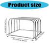 Premium Nonrust Steel Cutting Board Organizers Wall Mounted Space Saving Kitchen Storage Rack For Cutter Utensils Easy Installation