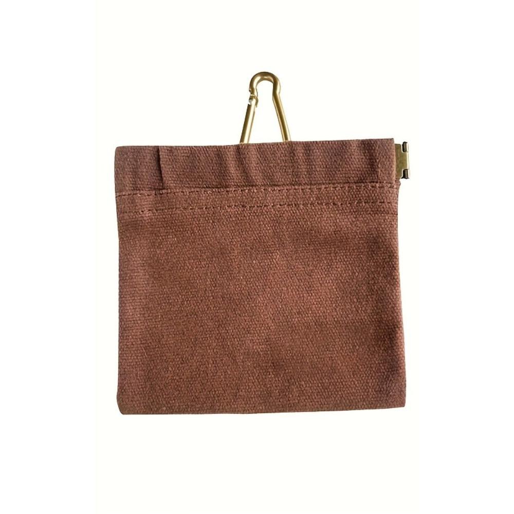 

With Carabiner Dog Training Snack Bag Oil-resistant Water-resistant Dog Treat Pouch Stain-resistant Walking Dog Snack Bag коричневый