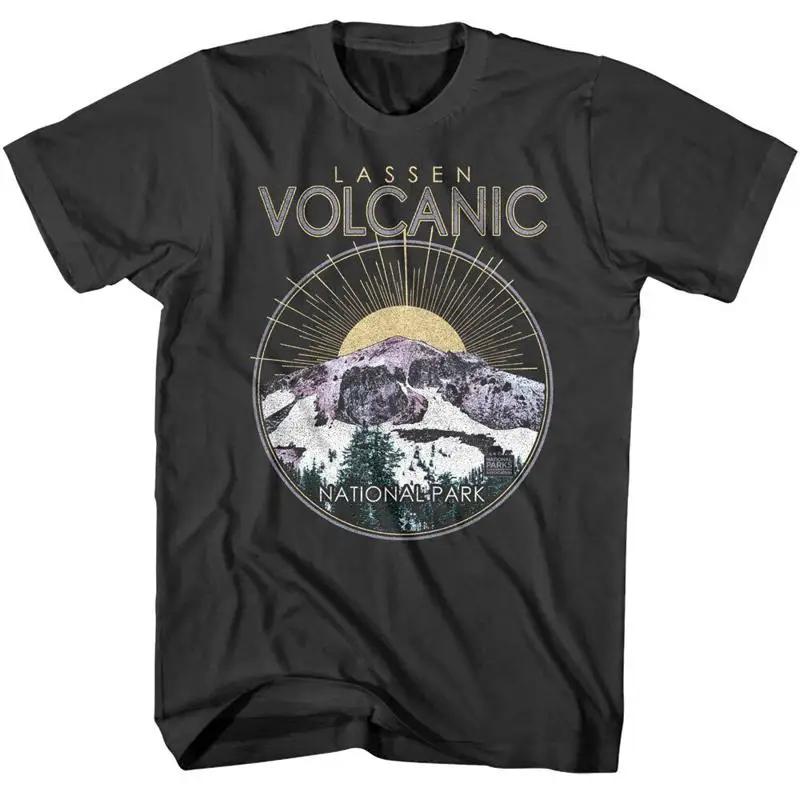 Мужская футболка Национальный парк Лассен Volcanic S разноцветный