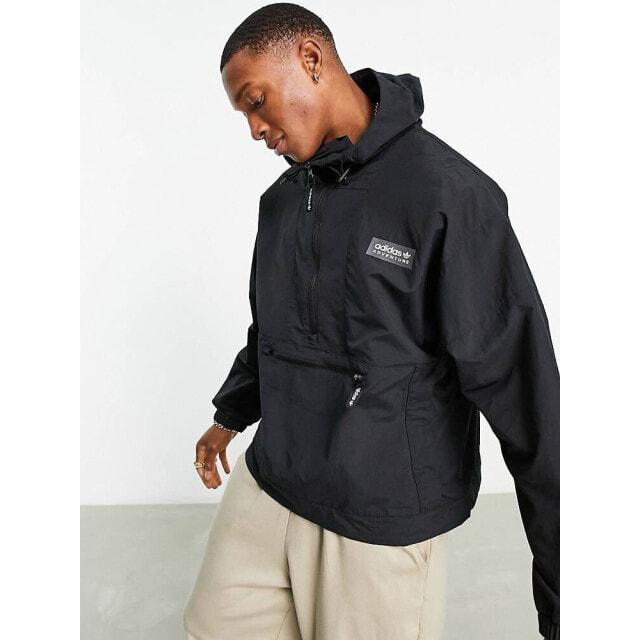 

Черная куртка на молнии adidas Originals Adventure Premium из полиэстера