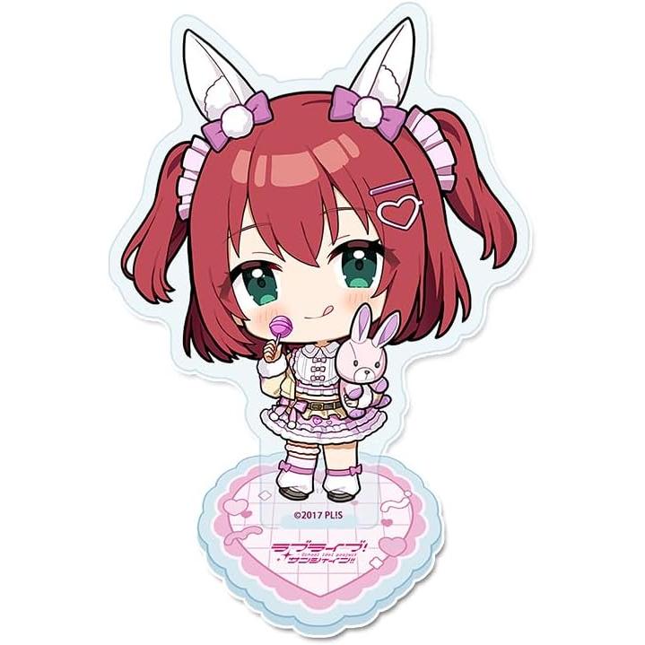 Seasonal Plants Love Live! Sunshine!! Puchi Choco Acrylic Standee Kurosawa Ruby Animal Costume 90mm x 90mm Acrylic