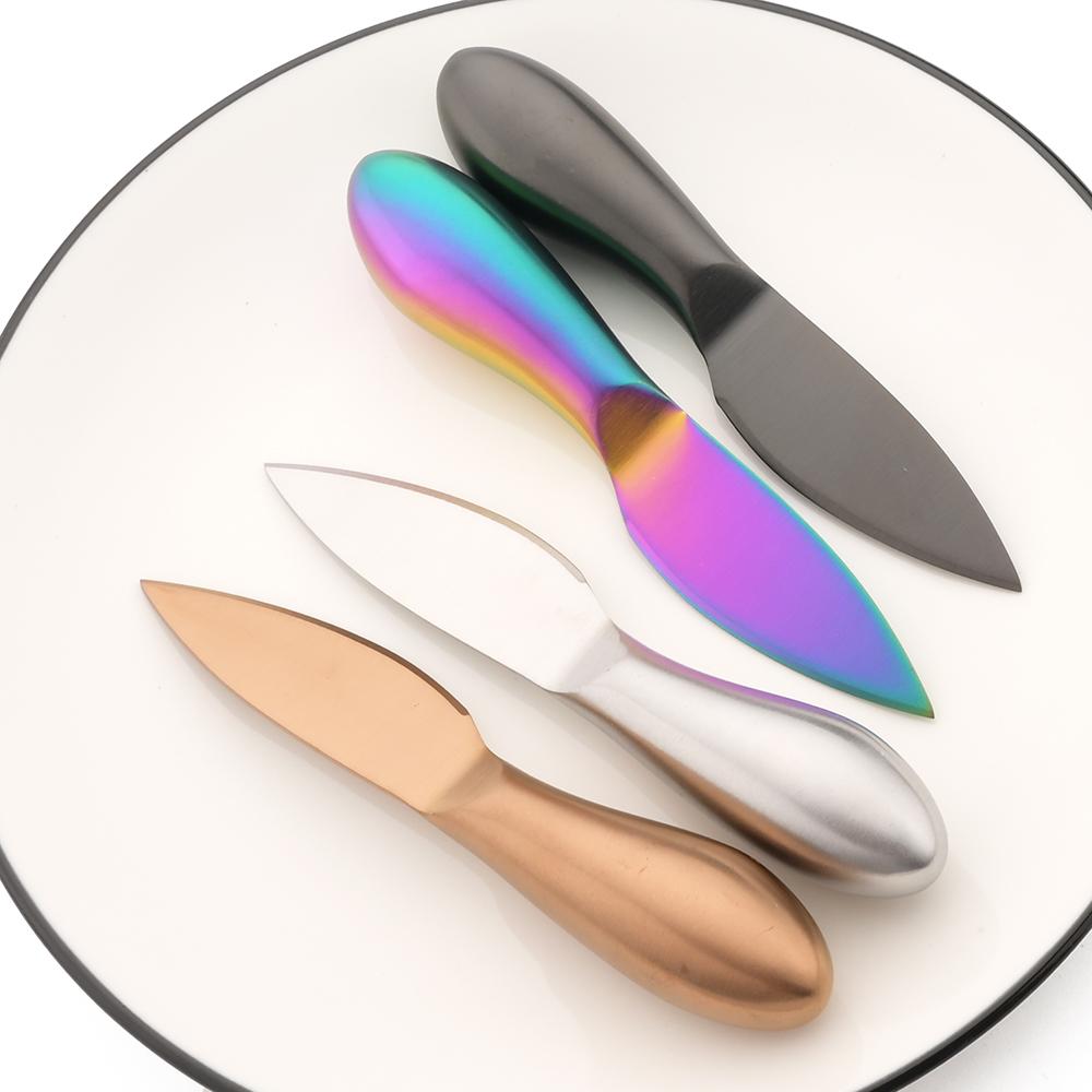 4Pcs Cheese Cutter Knife Slicer Kit Mini Knife ForK Stainless Steel Cutlery Butter Spatula Tools Kitchen Cheese Knives Set
