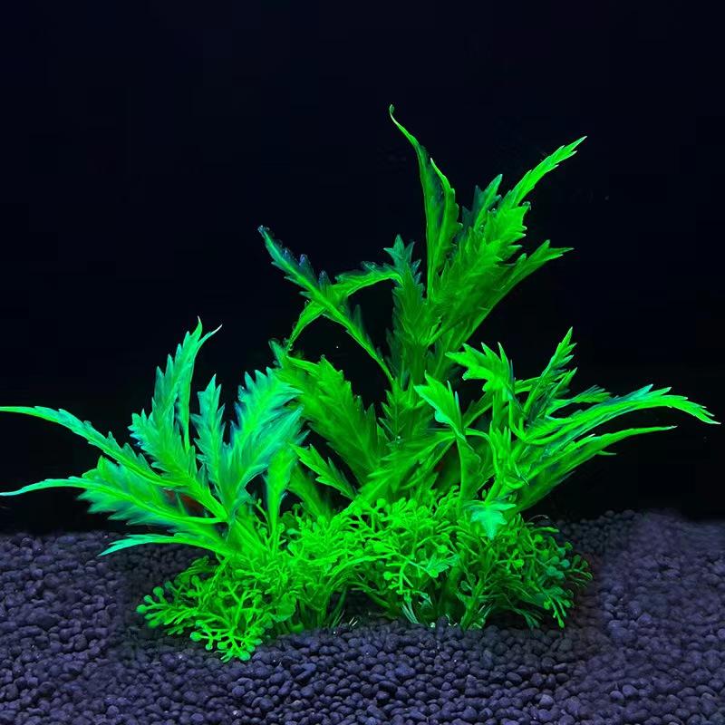 10pcs Fish tank Landscaping Ornaments Plastic Artificial Seaweed High Quality Seaweed Cross-border Aquarium Decorative Plants
