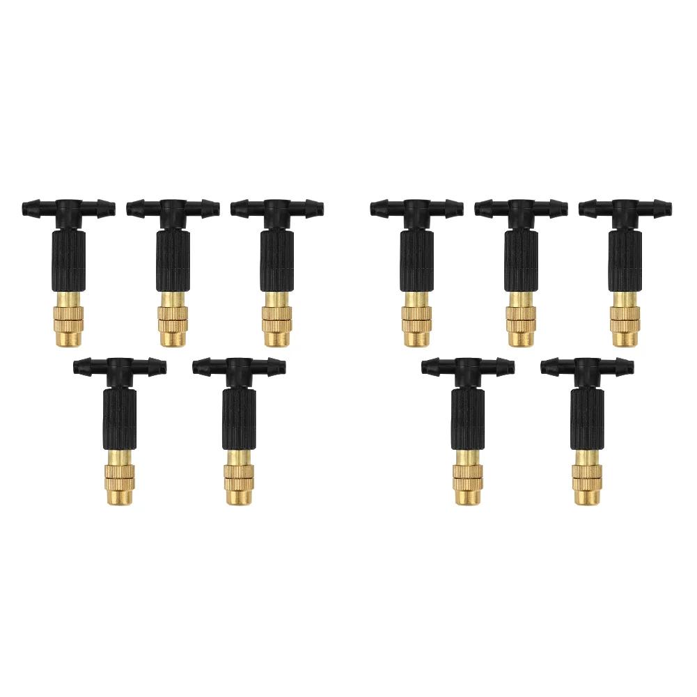 5-20pcs Outdoor Misting Cooling System Garden Irrigation Durable Water Sprinkler Head 4/7 Pipe Watering Automatic Spray