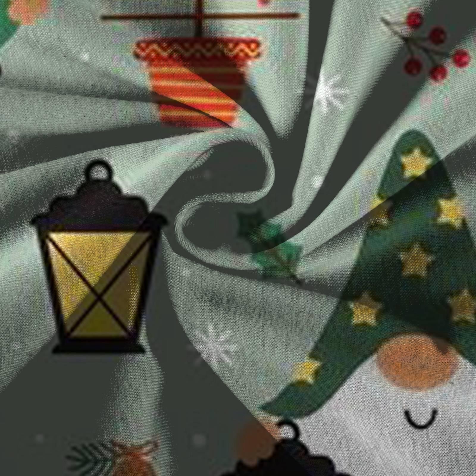 Женский летний комбинезон с рождественским принтом в винтажном стиле (Нерегулируемые — фото 6