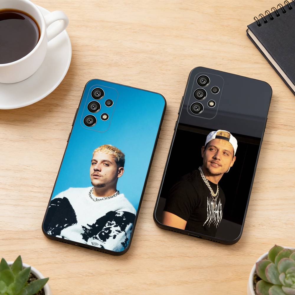 PLK French Rapper M-Mathieu Phone Case Black Silicone Soft For Samsung S25,S24,S21,S22,S23,S30,Ultra,S20,Plus,Fe,Lite