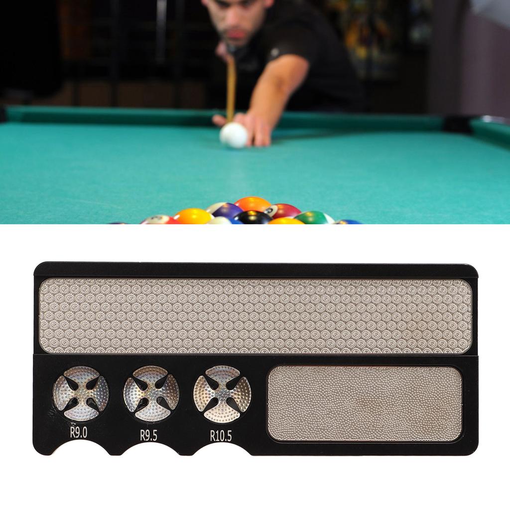 Billiard Pool Cue Tip Tool Multifunction Portable Aluminum Pool Cue Tips Repair Grinder Tool