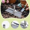 Concrete Rake Head Placer Stainless Steel Cleaning Spade Placement Tool for Garden Building
