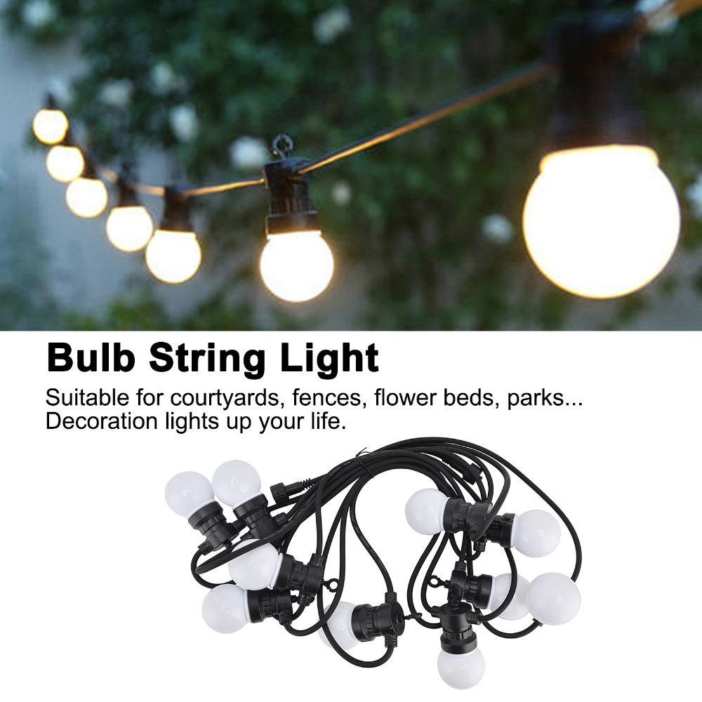 G50 String Light 5M Terrace Light Romantic Decorative Lamp Pergola