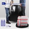 Aokedu Heavy Duty Outdoor Black Garbage Bags