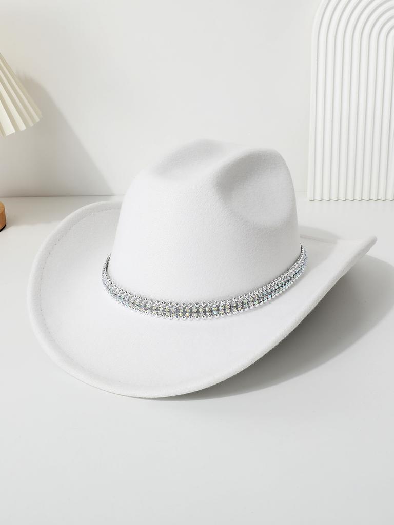 Western Cowboy Top Hat Horse Riding Travel Leisure Top Hat Party Jazz Hat Felt Hat