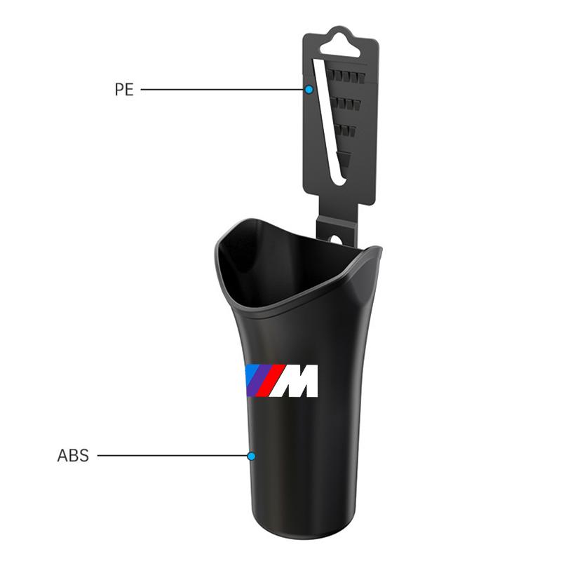 1/2Pcs Car Styling Car Storage Box Umbrella Garbage Organizer Bucket For BMW M E34 E36 E60 E90 E46 E39 E70 F10 F20 F30 X5 X6 X1 M3 M5 M6 E71 F01 F87