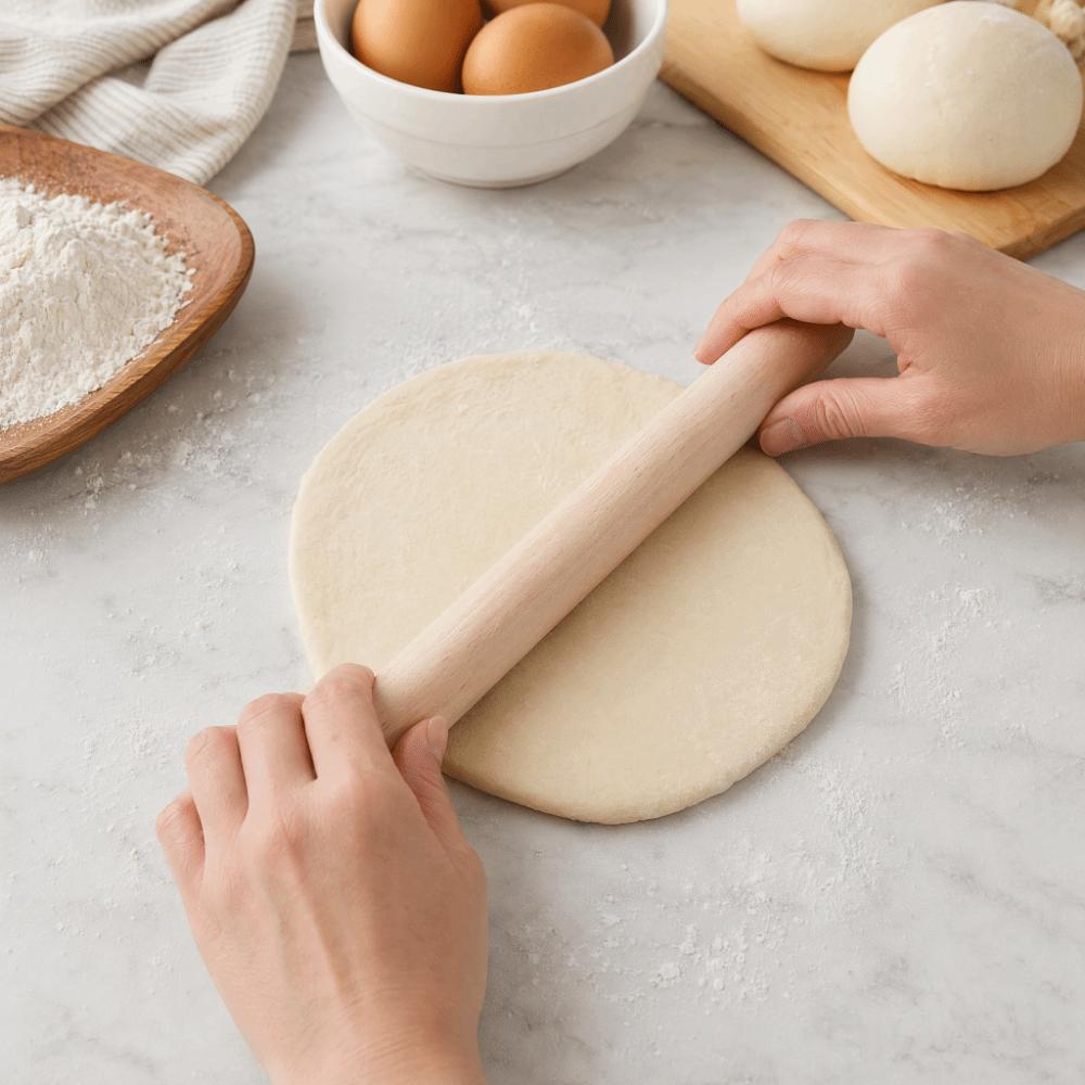 Sturdy Wood Small Rolling Pin Smoothing Texture Fondant Roller Smooth Dough Roller Fondant Rolling