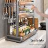 Yingbai 3-Tier Wall-Mounted Kitchen Storage Rack