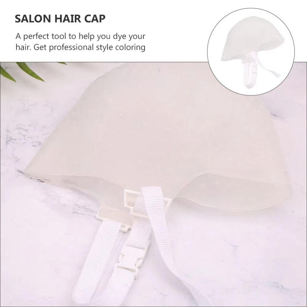 Reusable Adjustable Hair Dye Hat Professional Hair Highlighting Cap Hairdressing Tools