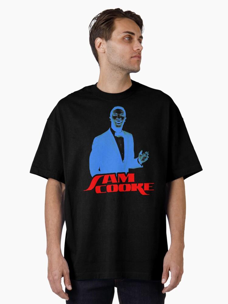 Sam Cooke Sam Cooke // King of Soul FanArt Tribute Oversized T-Shirt