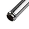 2pcs Straight Heater Hose Fitting Connector Coolant Pipe Adapter Durable Fit For Inner Diameter Of 16mm Silver Galvanized Iron