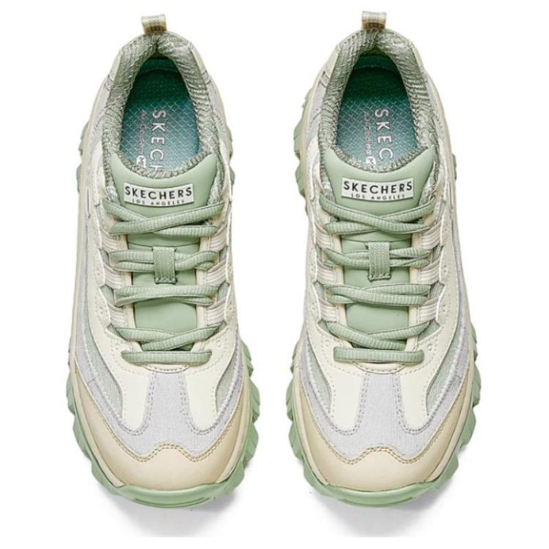 Skechers HI-RYZE Women Low Chunky Sneakers Mint Green 177234-SAGE