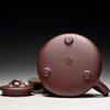 Yixing Zisha Shishipiao Teapot with Butterfly & Flower Motif