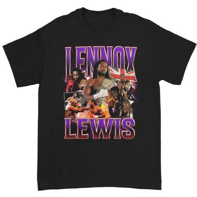 Lennox Lewis For Fan T Shirt Adult Cotton Vintage Unisex Top For Everyday Wear Comfortable Graphic Casual Homme