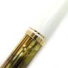 Excellent PERIKAN fountain pen Sovereign White tortoise 14K mens Used
