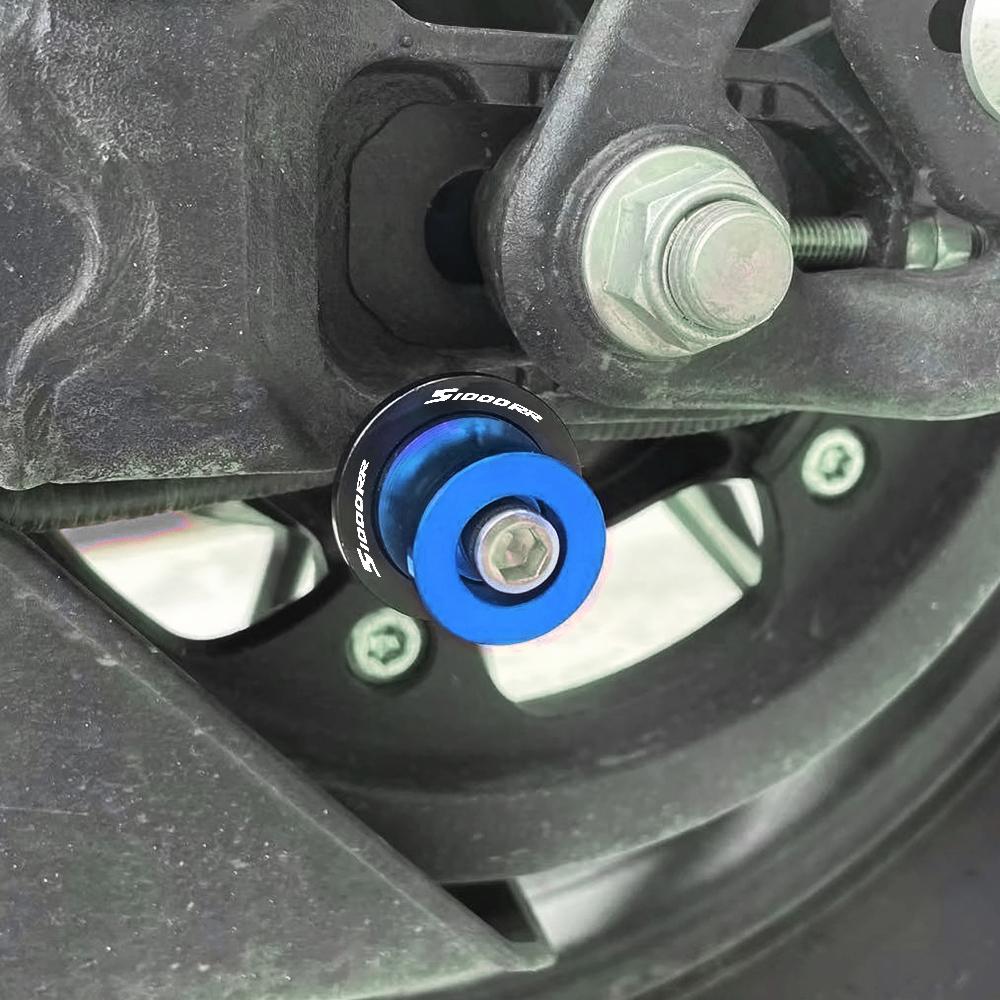 For BMW S1000R S1000RR S1000 R RR 2009-2025 2024 Swingarm Spools Sliders Stand Screws CNC Motorcycle Accessories M8 Bolts