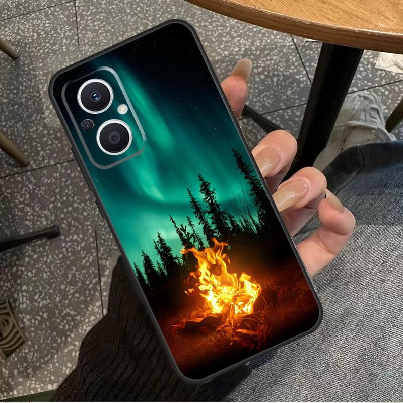 Northern Lights For OPPO Reno 7 8 Lite 8T 14F 13F 11F 12F 10 11 12 13 14 Pro OPPO Find X9 X8 X5 X6 Pro Case
