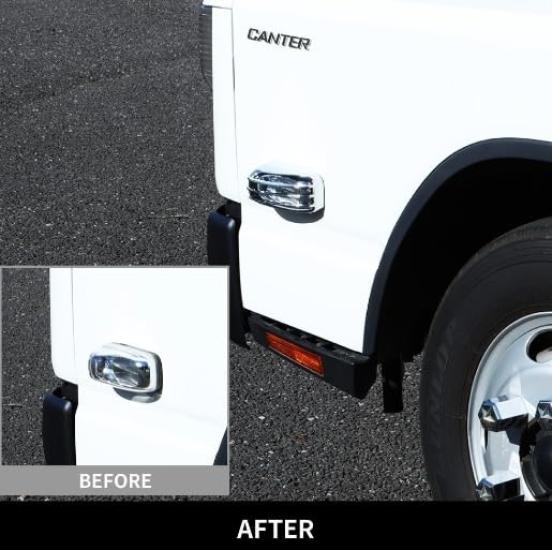Mitsubishi Fuso 2t 20 Canter Door Side Marker Lamp Covers for 20 Canter Trucks November Fitment (L/R) (From 2010) Standard/Wide (GZ)