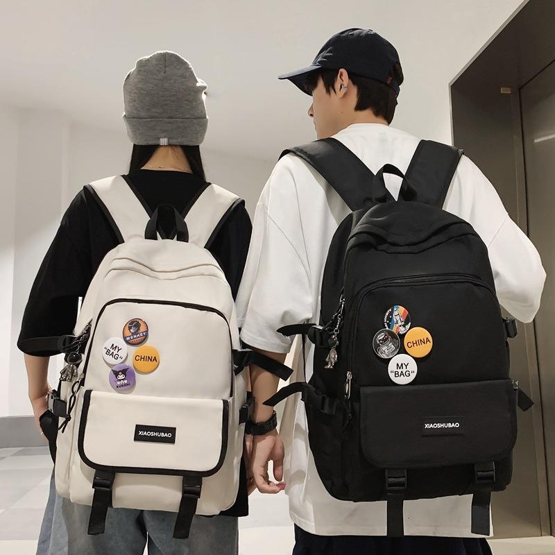 Backpacks and Schoolbags Couples Trendy College Students Large Capacity Backpacks Men Travel Schoolbags